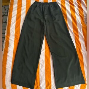 Black Lilla P Wide Leg Pull-On Easy Fit Pant - XS